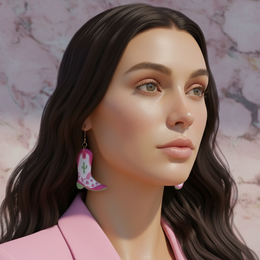 Blooming Cactus Clay Charm Collection