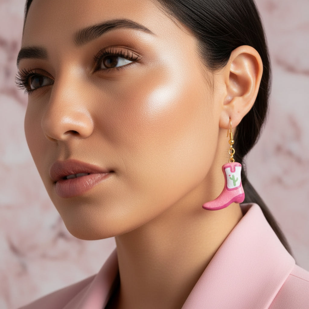 Blooming Cactus Clay Charm Collection