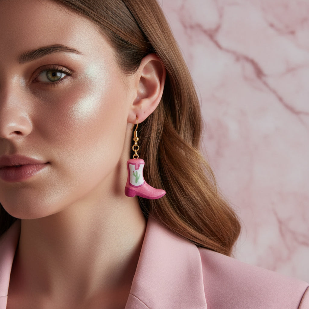 Blooming Cactus Clay Charm Collection