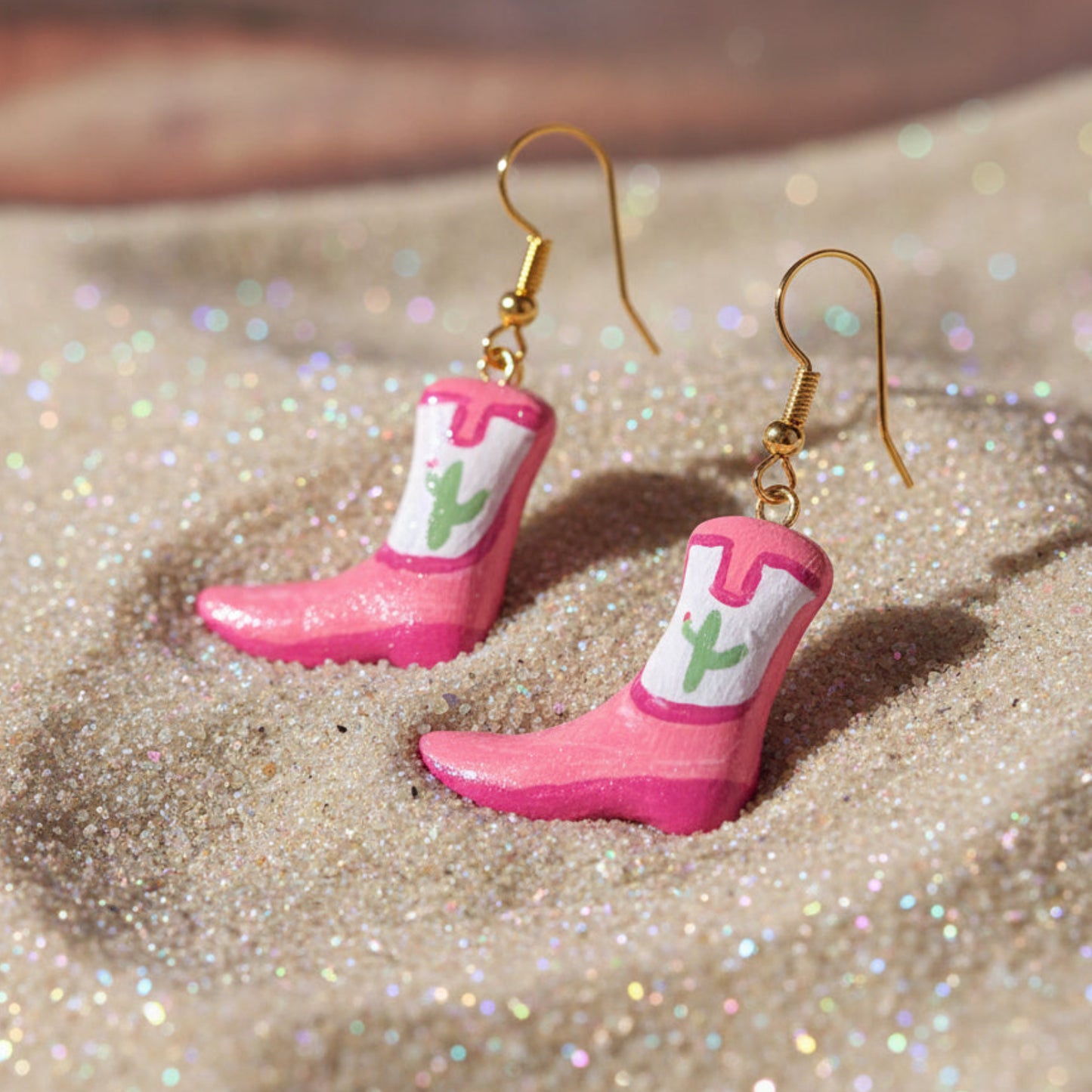 Blooming Cactus Clay Charm Collection