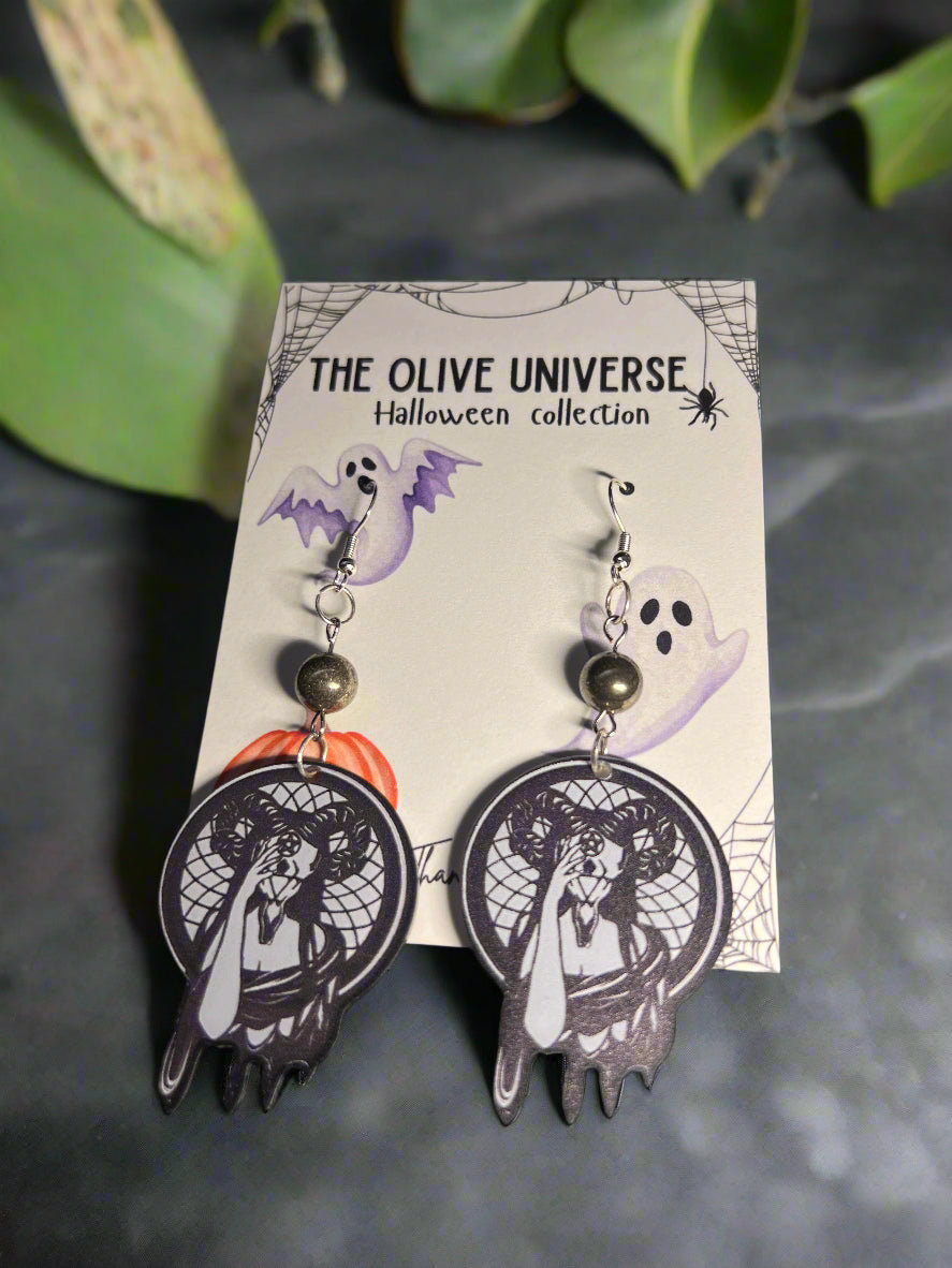 ✨ Dark Enchantment Hematite Earrings ✨