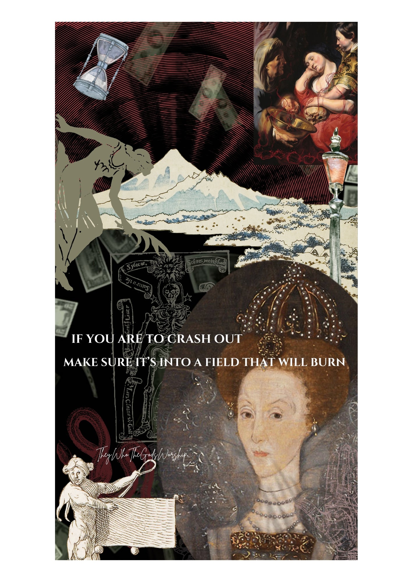 Dark Academia Vintage Poetry Prints | Eclectic Wall Decor