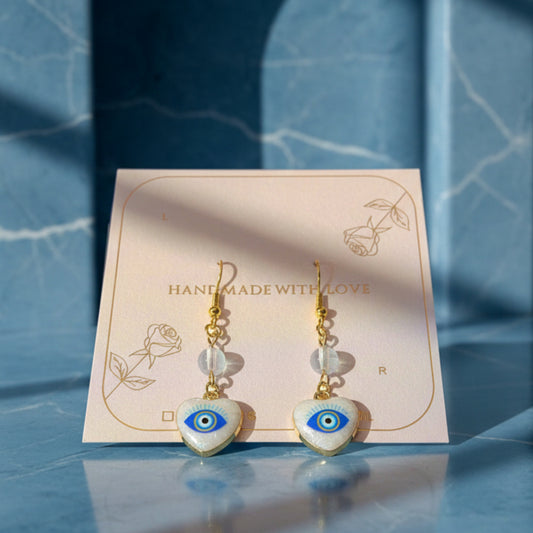 Opal Eyes | Authentic Stone Fall Statement Earrings