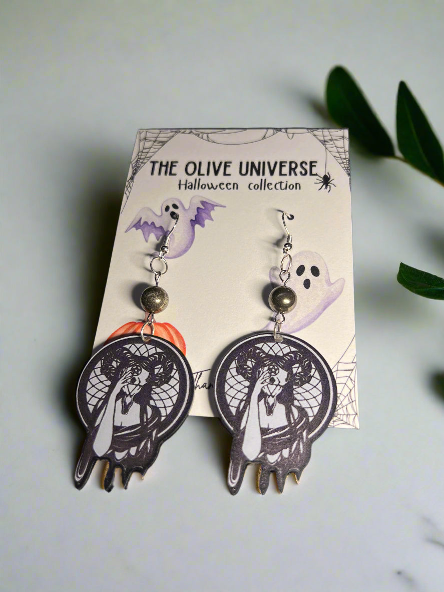 ✨ Dark Enchantment Hematite Earrings ✨