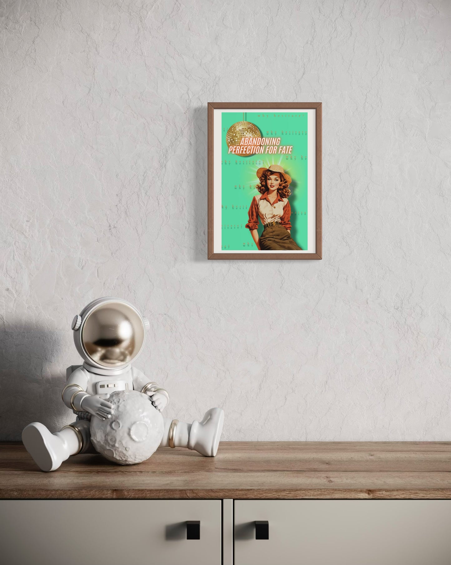 Artist Made Poetry Prints - Cool Toned Liminal Space Aesthetic Wall Decor Poster - Olive Made