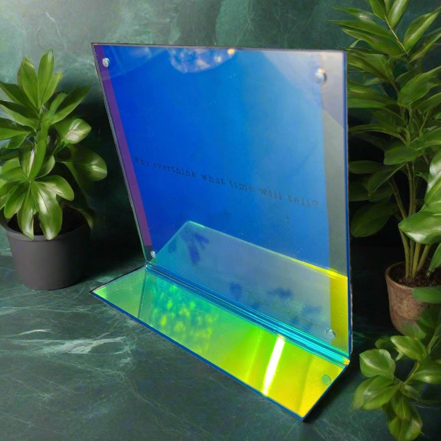 ✨ Rare Artist-Curated Print in Iridescent Frame ✨