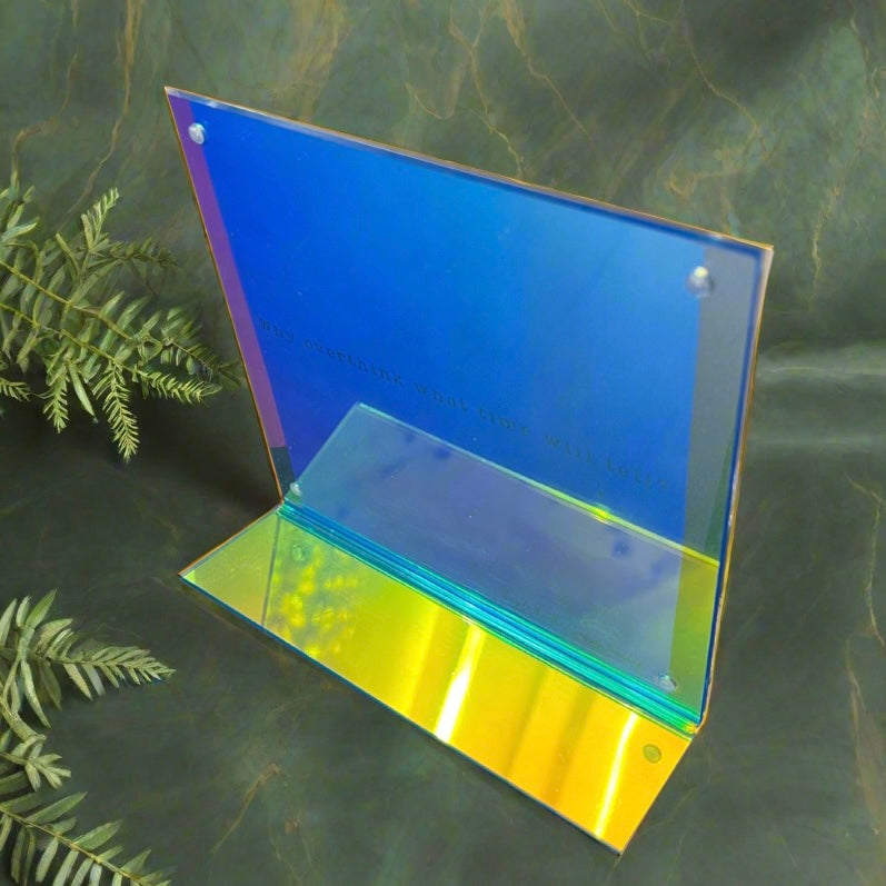 ✨ Rare Artist-Curated Print in Iridescent Frame ✨