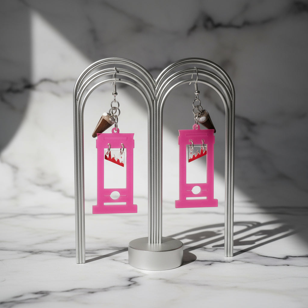 “Let Them Eat Cake” Revolutionary Earrings