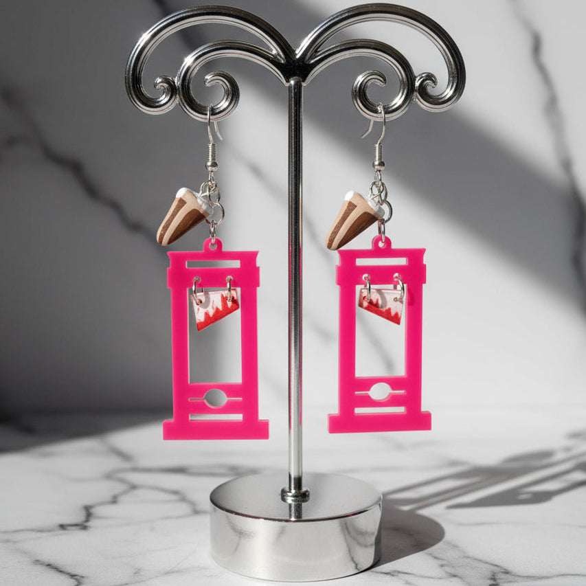 “Let Them Eat Cake” Revolutionary Earrings
