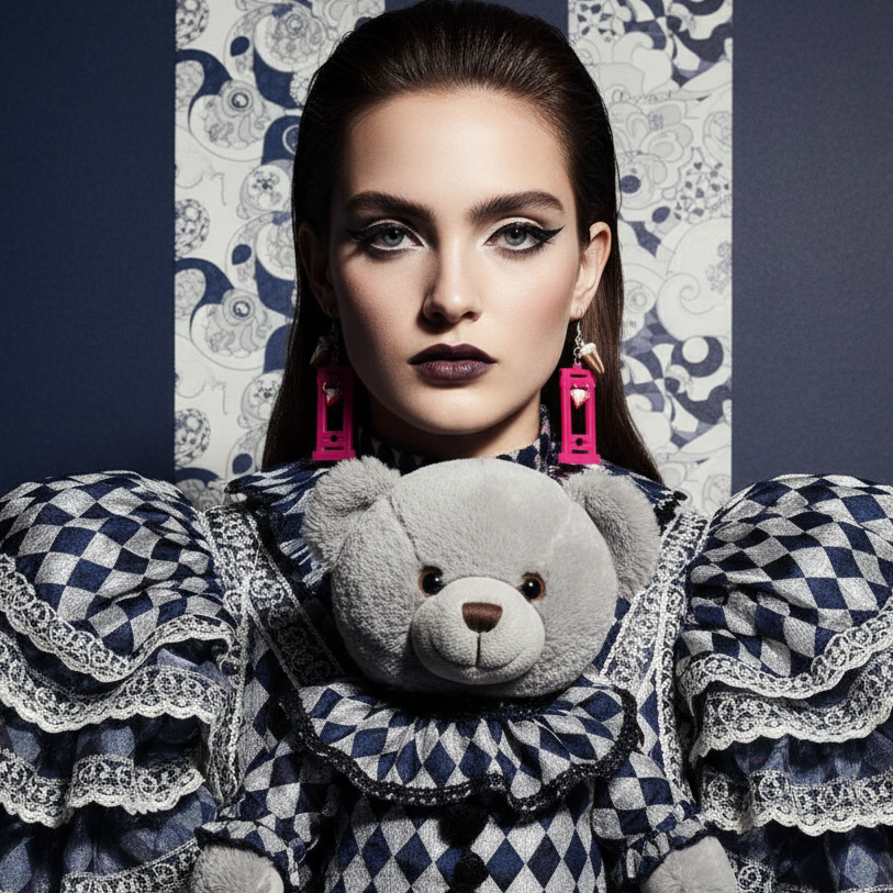 “Let Them Eat Cake” Revolutionary Earrings