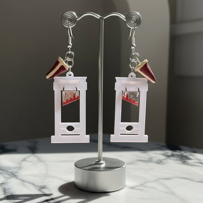 “Let Them Eat Cake” Revolutionary Earrings
