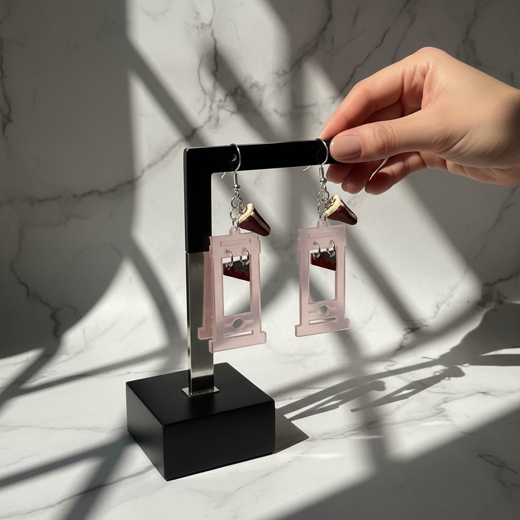 “Let Them Eat Cake” Revolutionary Earrings