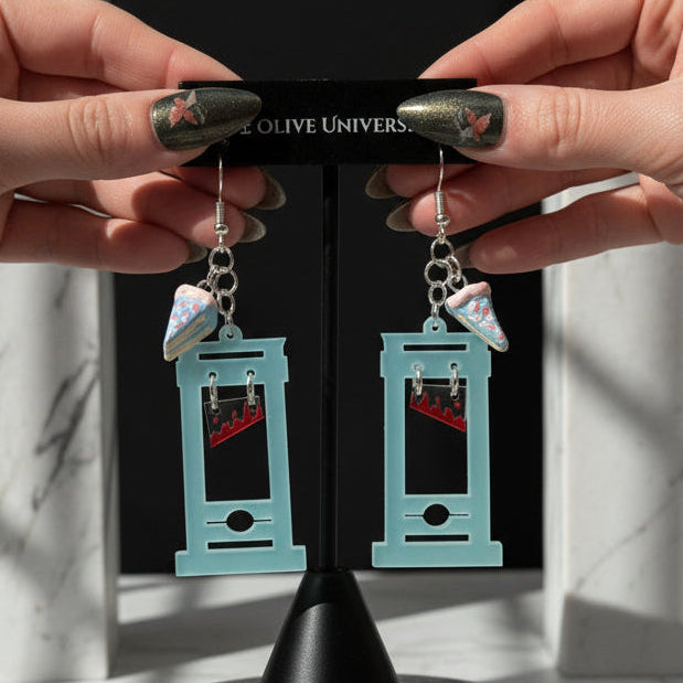 “Let Them Eat Cake” Revolutionary Earrings
