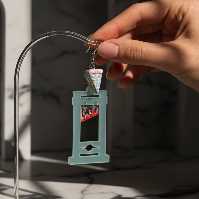 “Let Them Eat Cake” Revolutionary Earrings