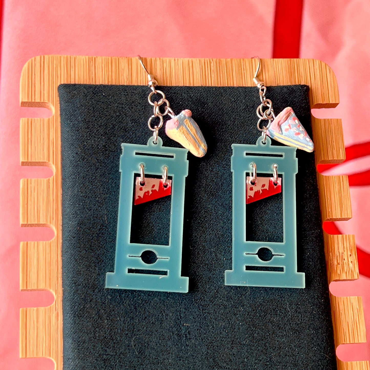 “Let Them Eat Cake” Revolutionary Earrings
