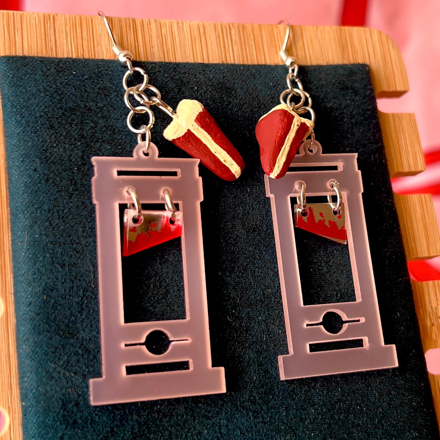 “Let Them Eat Cake” Revolutionary Earrings