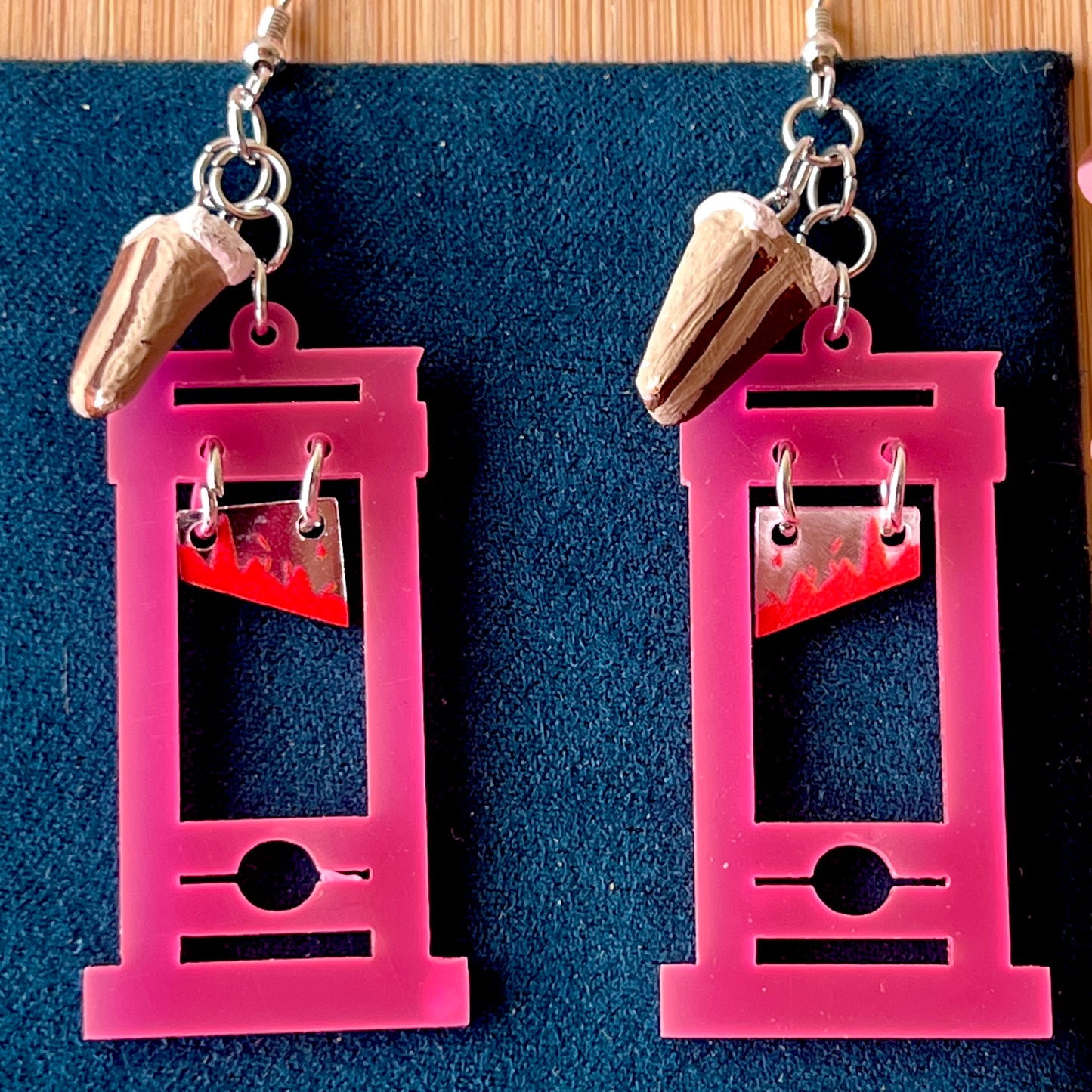 “Let Them Eat Cake” Revolutionary Earrings