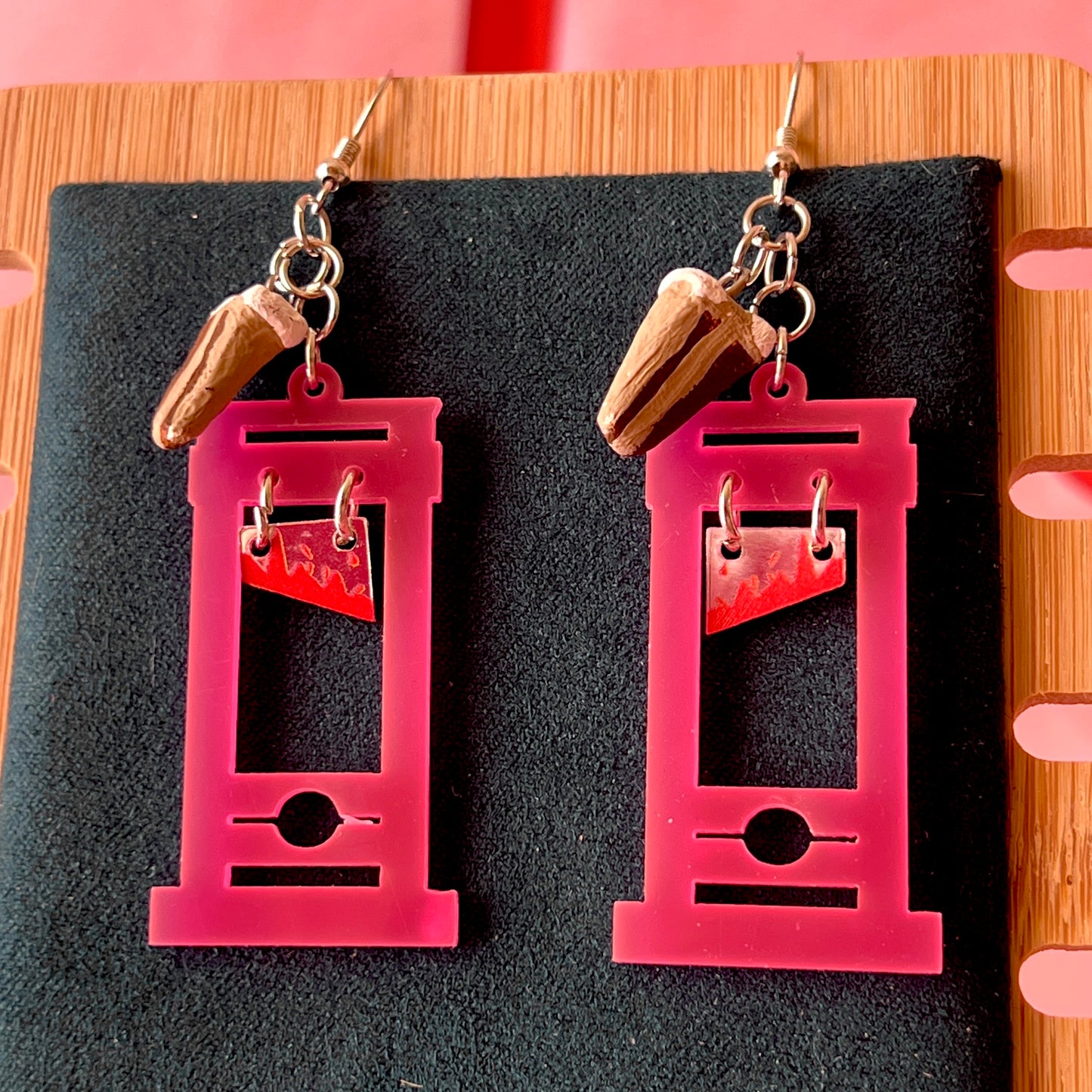 “Let Them Eat Cake” Revolutionary Earrings