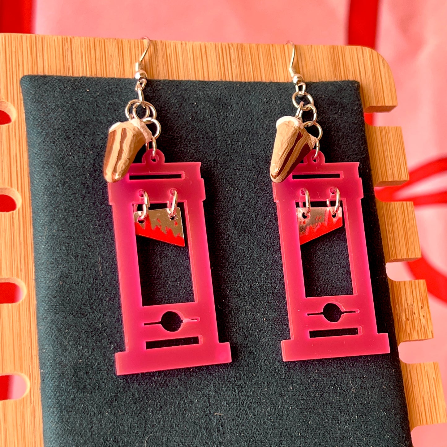 “Let Them Eat Cake” Revolutionary Earrings