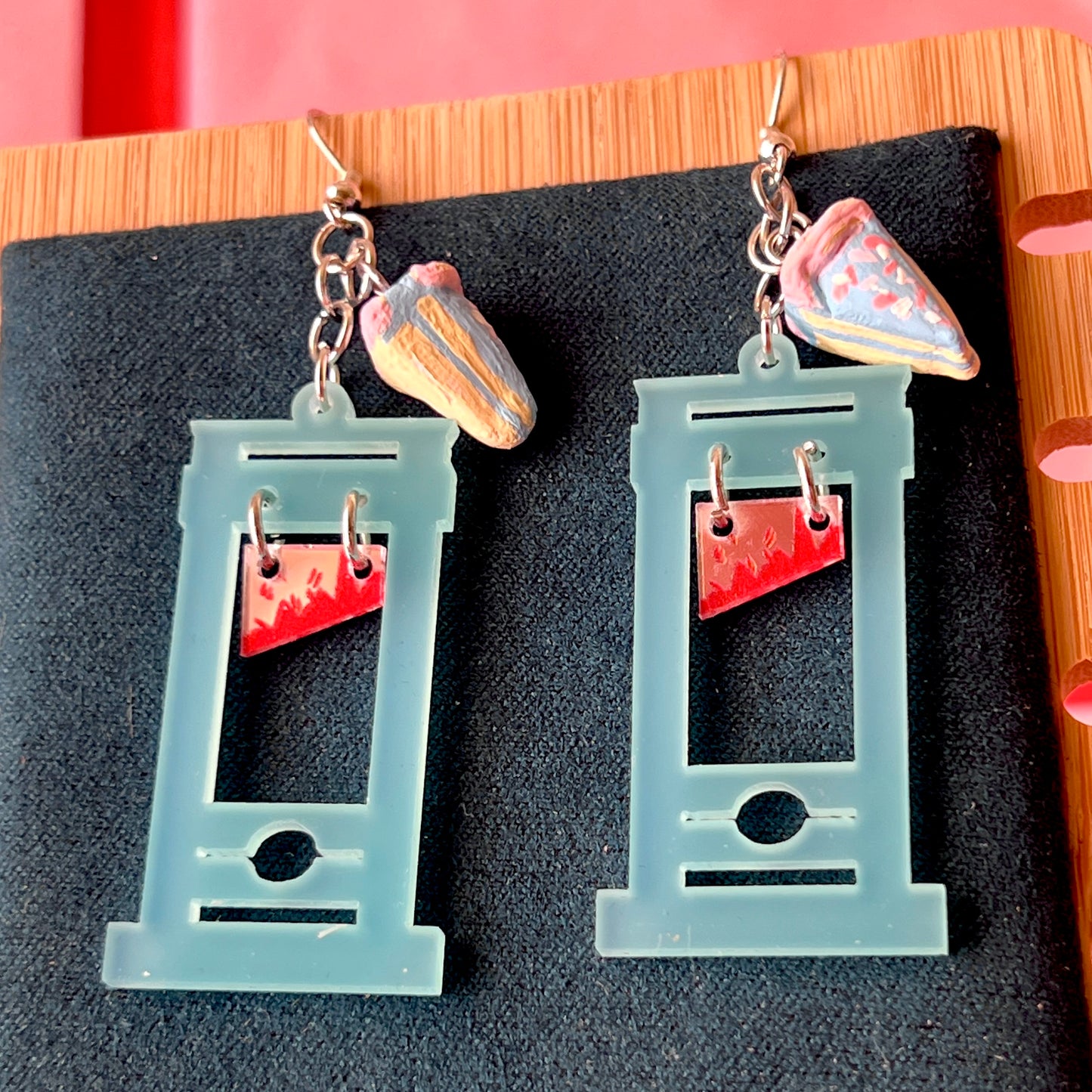 “Let Them Eat Cake” Revolutionary Earrings