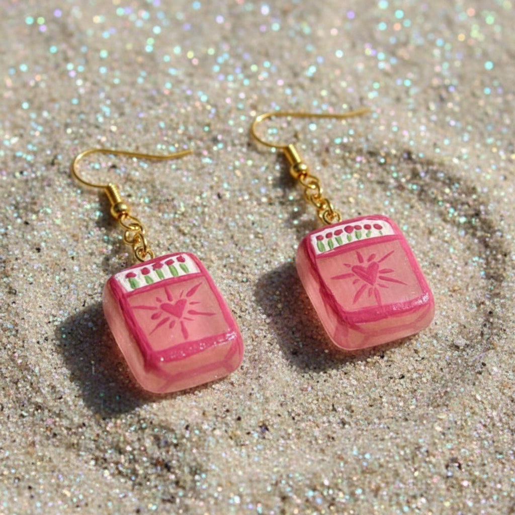 Blooming Cactus Clay Charm Collection