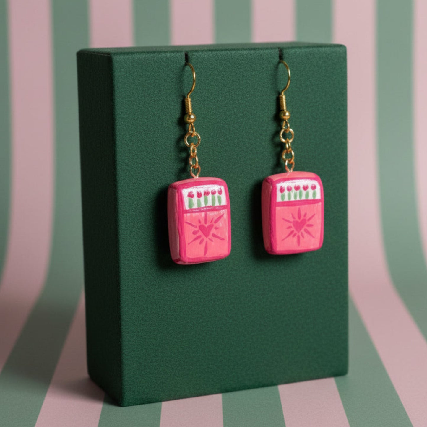 Blooming Cactus Clay Charm Collection