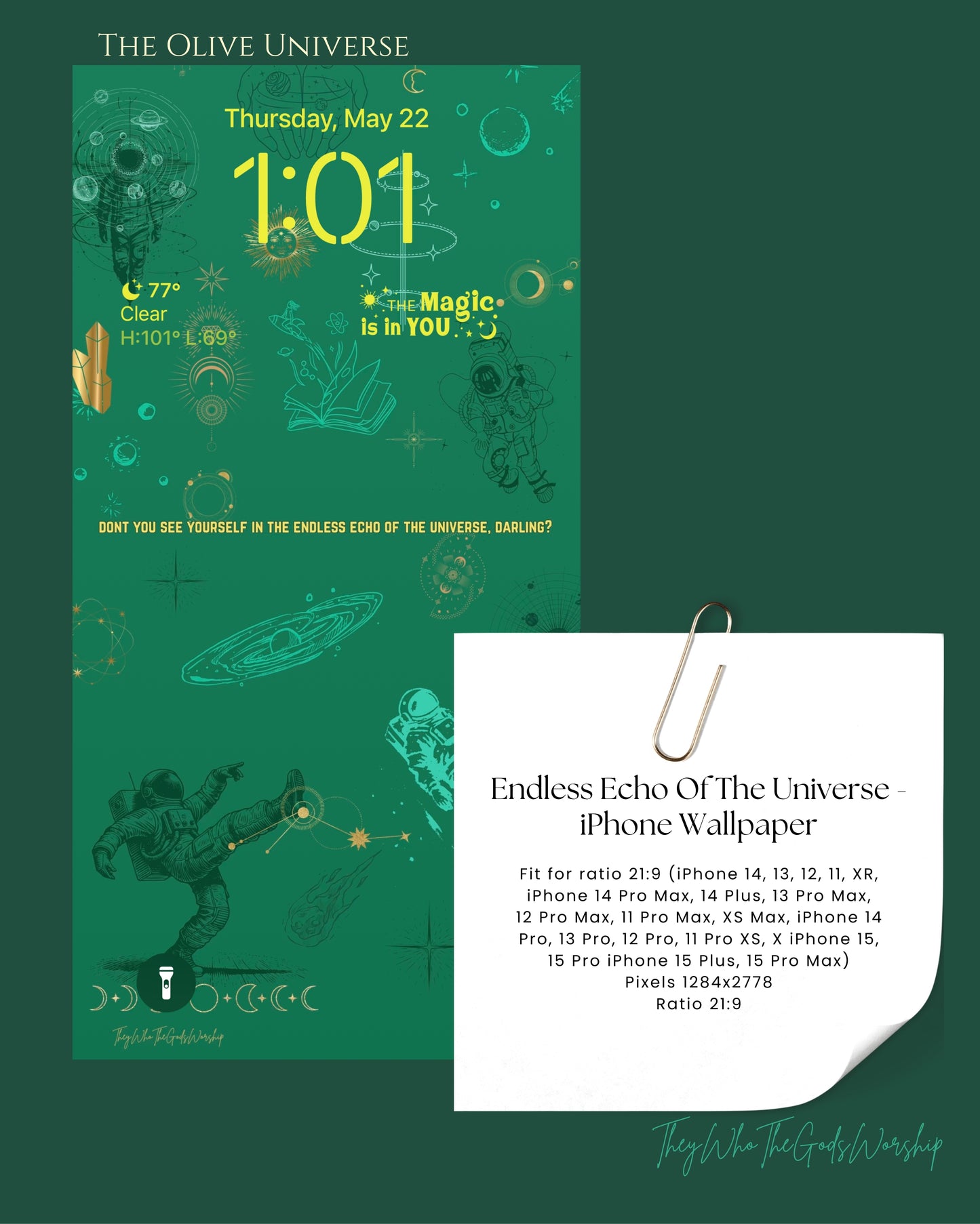 ✨ Rare Poetic Digital Wallpaper Bundle — 3 Designs ✨