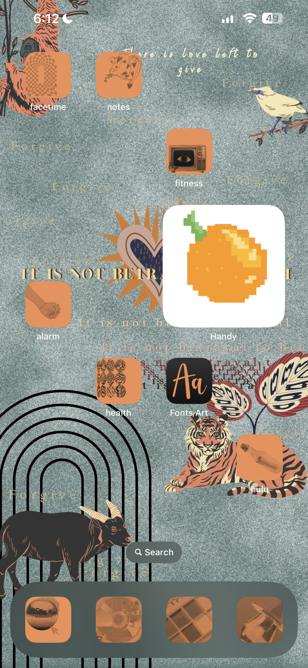 Self-Love Digital Wallpaper Bundle — 3 Poetic iPhone Lockscreens for Healing & Empowerment