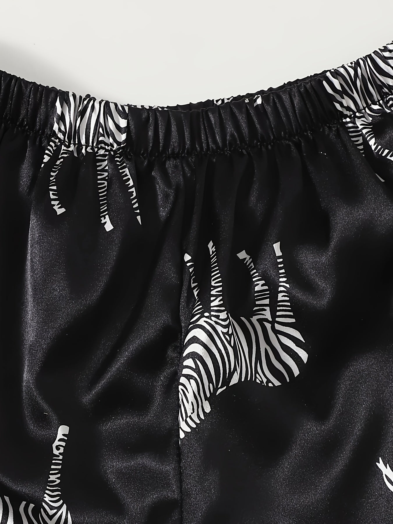 monotone zebra loungewear