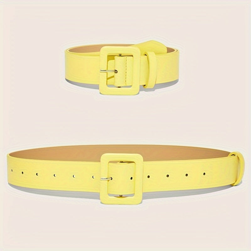 monotone duo belt couple