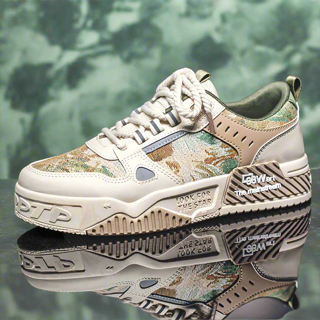 impressionist art sneakers