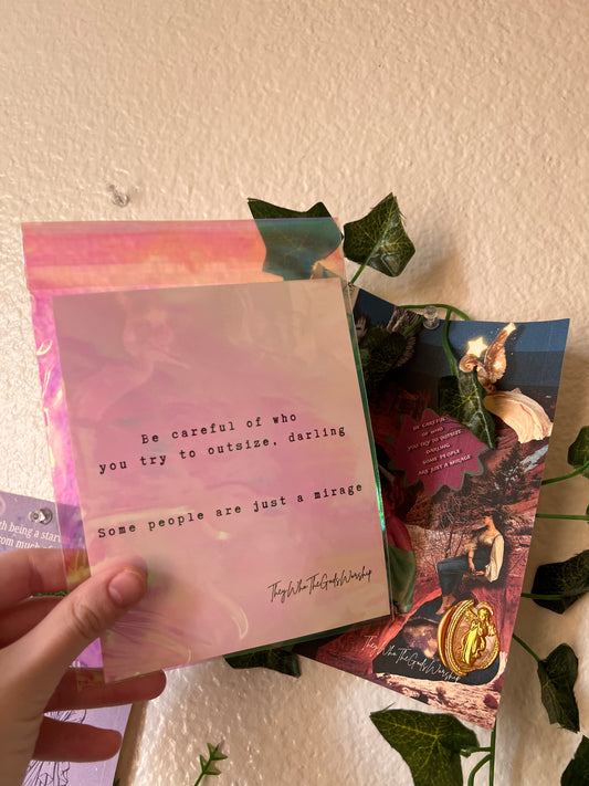 mini poetry prints!