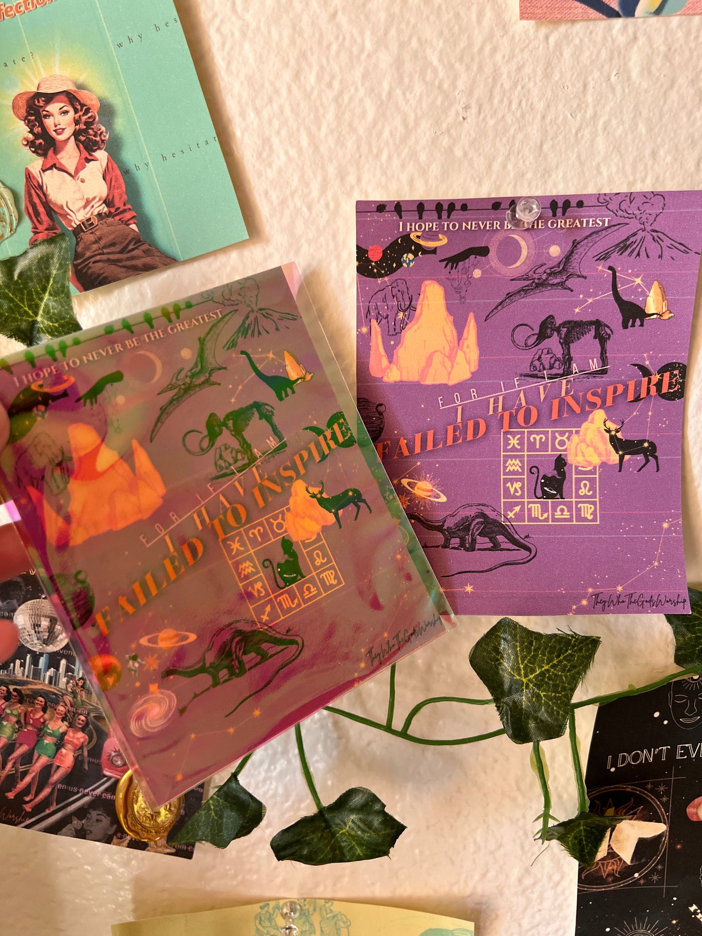 mini poetry prints!