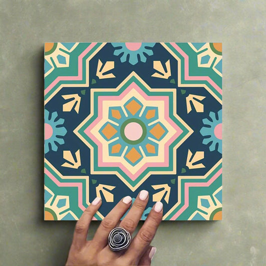 moroccan blues tiles